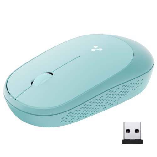 Ambrane SliQ Wireless Optical Mouse with 2.4GHz, USB Nano Dongle, 3 Keys with Silent Clicks, 1200 DPI, Comfortable Grip (Green) -  Mouse in Sri Lanka from Arcade Online Shopping - Just Rs. 2765!