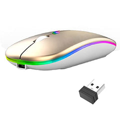 Innovix® Games 2.4 Ghz Rechargeable Wireless Gaming Mouse | 500 mAh Battery | Adjustable DPI Upto 1200 | 7 Color RGB Lights | for PC/Laptop/Windows/MAC -  Mouse in Sri Lanka from Arcade Online Shopping - Just Rs. 4027!