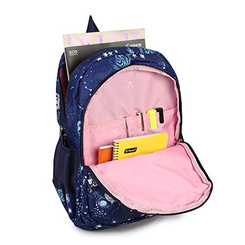 Beauty Girls-1523 Polyester Floral printed Designer Stylish Waterproof School/Collage/Picnic Bag-Backpack For Girls & Women (32 Lit) NAVY BLUE -  School Bags in Sri Lanka from Arcade Online Shopping - Just Rs. 6922!