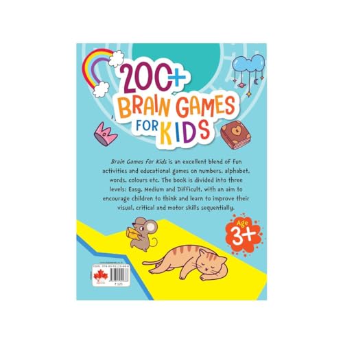 Brain Boosting Activity Book for Kids – 200+ Activities for Age 3+ -  Early Learning in Sri Lanka from Arcade Online Shopping - Just Rs. 1490!