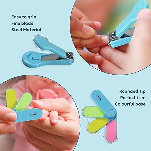 Luv Lap Baby Grooming Scissors & Nail Clipper Set/Kit, Manicure Set, 4pcs, Blue, 0m+ -  Baby Nail Care in Sri Lanka from Arcade Online Shopping - Just Rs. 2200!