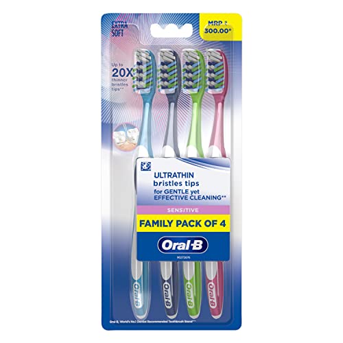 Oral B Sensitive & Gums Extra Softs Manual Toothbrush For Adults, Multicolor - (Buy 2 Get 2 Free) -  Manual Toothbrushes in Sri Lanka from Arcade Online Shopping - Just Rs. 2456!