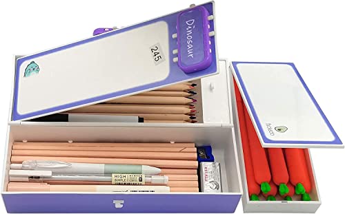 BTOS Compass Box for Kids - Password Protection School Kids Pencil Box Stationary Set with Different compartments for Storage of Kids,Boys,Girls, Essentials (Multicolor) -  Pencil Cases in Sri Lanka from Arcade Online Shopping - Just Rs. 5314!