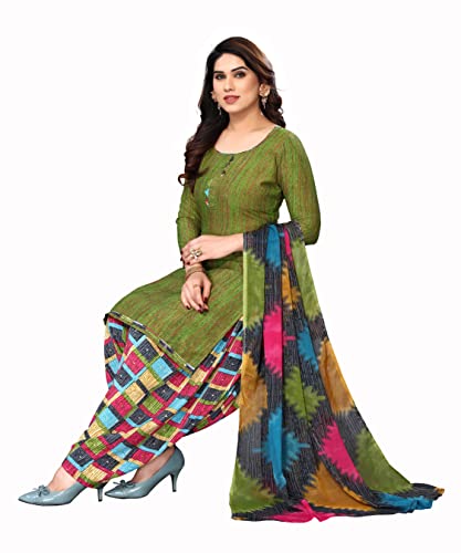Yashika Women's Crepe Printed Unstitched Salwar Suit Dress Material With Dupatta(NEW-SOBHNA MEHENDI) -  Shalwar Materials in Sri Lanka from Arcade Online Shopping - Just Rs. 4833!