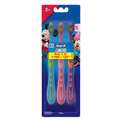 Shop in Sri Lanka for Oral B Kids Manual Toothbrush With Mickey Characters, Extra Soft Bristles And Easy To Hold Handle (Age 2+), Multipack - Back to results from Oral B - Shop at Selekt