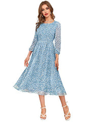 KERI PERRY Women's Chiffon Western Dress(Sky Blue) Dress for Women, Dress -  Dresses in Sri Lanka from Arcade Online Shopping - Just Rs. 5999!