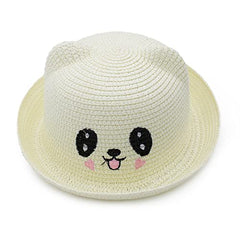VRITRAZ Kids Summer Fashion Straw Bucket Cap, Suitable for 3-12 Year Hat (White) -  Kids Caps in Sri Lanka from Arcade Online Shopping - Just Rs. 3637!