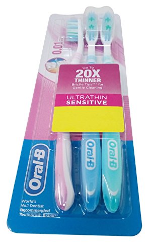 Oral-B Toothbrush - Ultrathin Sensitive, 3 Pieces Pack -  Manual Toothbrushes in Sri Lanka from Arcade Online Shopping - Just Rs. 1839!