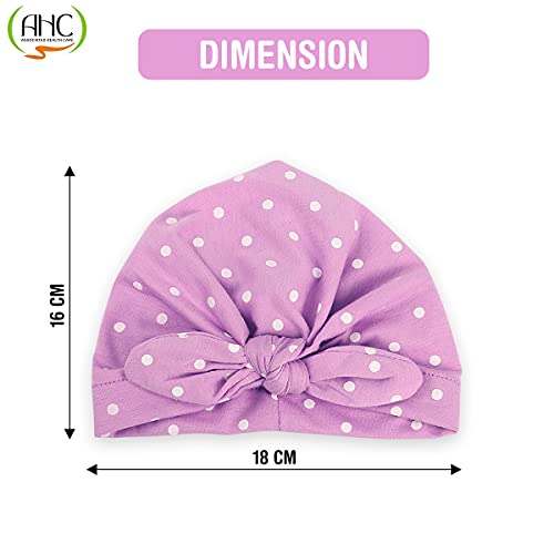 AHC Baby Summer Cap/Bandana in Polka Dots Design (0-12 Months,Purple) -  Kids Caps in Sri Lanka from Arcade Online Shopping - Just Rs. 2344!