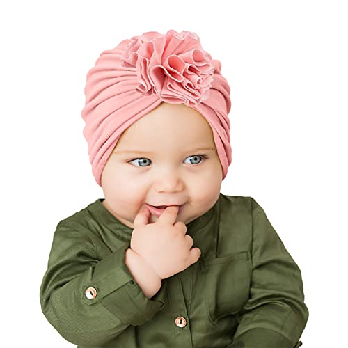 SYGA Unisex Cotton Cap (FlowerHat_Peach_Peach_S) -  Baby Caps in Sri Lanka from Arcade Online Shopping - Just Rs. 2559!