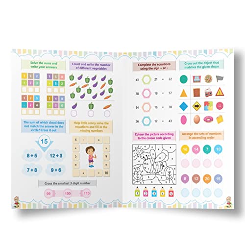 Math Activity Book for Kids - 200+ Activities for Age 3+ Years -  Kids Activity Books in Sri Lanka from Arcade Online Shopping - Just Rs. 1490!