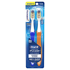 Oral-B Pulsar Medium Bristle Toothbrush , 2 Count, (Colors May Vary) -  Manual Toothbrushes in Sri Lanka from Arcade Online Shopping - Just Rs. 20444!