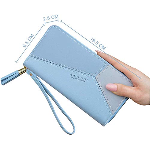 PALAY® Women's Long Wallet Tassel PU Leather Multi- Slots Girls Zipper Coin Large Purse For Girls -  Women's Wallets in Sri Lanka from Arcade Online Shopping - Just Rs. 4744!