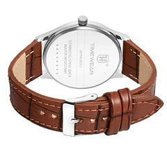 TIMEWEAR Analog Blue Number Dial Brown Leather Strap Watch for Men -  Men's Watches in Sri Lanka from Arcade Online Shopping - Just Rs. 2741!