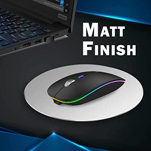 RPM Euro Games 2.4 Ghz Rechargeable Wireless Gaming Mouse | 500 mAh Battery | Adjustable DPI Upto 2400 | 6 Color RGB Lights | for PC/Laptop/Windows/MAC -  Mouse in Sri Lanka from Arcade Online Shopping - Just Rs. 3900!