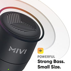 Mivi Play Bluetooth Speaker with 12 Hours Playtime. Exceptional Sound Quality, Portable and Built in Mic-Black -  Bluetooth Speakers in Sri Lanka from Arcade Online Shopping - Just Rs. 7400!