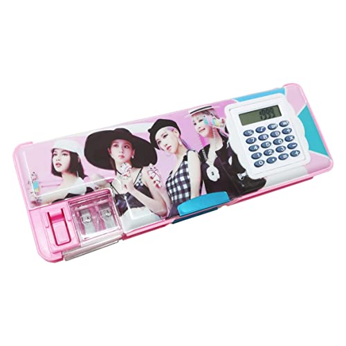 PARTEET Magnetic Pencil Box with Calculater and Attached Dual Sharpener, Luxury Pencil Case for Kids – Stationary Organizer Pencil Box for Girls, Kids, Boys, Return Gift for Kids (Assorted Design) -  Pencil Cases in Sri Lanka from Arcade Online Shopping - Just Rs. 3141!
