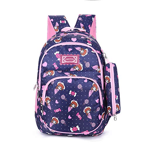 Tinytot 26 Litre, Stylish & Trendy Water Resistant Hi Storage School Collage Travel Backpack Bag with Pencil Pouch, for Girls & Women, 2nd Standard onward, 18 Inch Blue -  School Bags in Sri Lanka from Arcade Online Shopping - Just Rs. 6270!