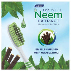 Oral- B 123 Soft manual Toothbrush for adults with Neem Extract (Multicolor,Buy 2 Get 2 Free) -  Manual Toothbrushes in Sri Lanka from Arcade Online Shopping - Just Rs. 1799!