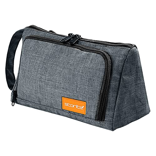 Storite Large Capacity Pencil Case Bag, Large Pen Pencil Pouches for Stationary Aesthetic with Handle, Cute Stationery Organizer Bag with Zipper for Students, Kids (Grey) -  Pencil Cases in Sri Lanka from Arcade Online Shopping - Just Rs. 4122!