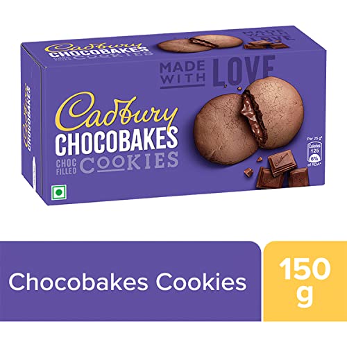 Cadbury Chocobakes Choc Filled Cookies, 150 g -  Chocolates in Sri Lanka from Arcade Online Shopping - Just Rs. 2389!