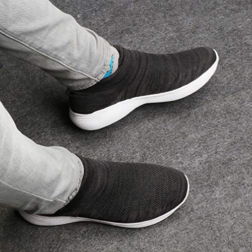 Kraasa Men SocksFit Walking and Running Shoes (Black) -  Men's Shoes in Sri Lanka from Arcade Online Shopping - Just Rs. 2866.05!