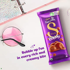 Cadbury Dairy Milk Silk Bubbly Chocolate Bar, Pack of 2 x 120g -  Chocolates in Sri Lanka from Arcade Online Shopping - Just Rs. 3689!