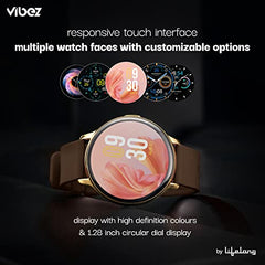 Vibez by Lifelong Smartwatch for Women with 2 Silicone Straps, Bluetooth Calling, 1.28" HD Display, Multiple Watch Faces, Sports Modes, Health Tracking (VBSWW27,Emerald) -  Women's Smartwatches in Sri Lanka from Arcade Online Shopping - Just Rs. 18260!