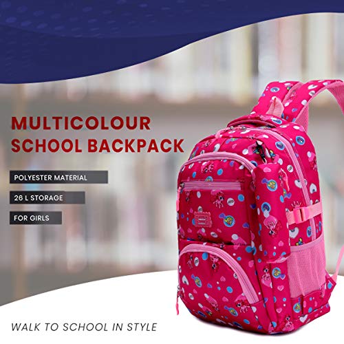 Tinytot 26 Litre, Stylish & Trendy Water Resistant Hi Storage School Collage Travel Backpack Bag with Pencil Pouch, for Girls & Women, 2nd Standard onward, 18 Inch -  School Bags in Sri Lanka from Arcade Online Shopping - Just Rs. 5999!