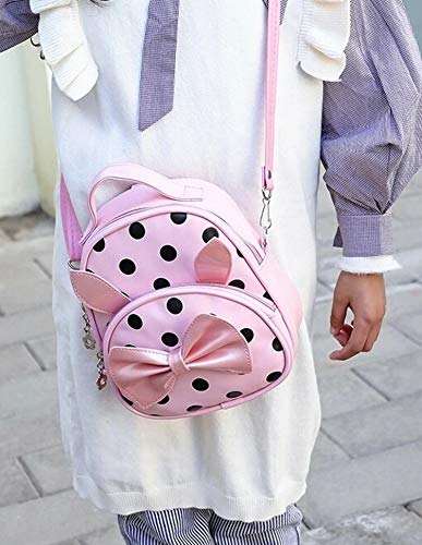 Bizarre Vogue Polka Dots Mini Latest Women's Backpack for Girls (4L_BabyPink_PU_Biz-697) -  School Bags in Sri Lanka from Arcade Online Shopping - Just Rs. 4000!
