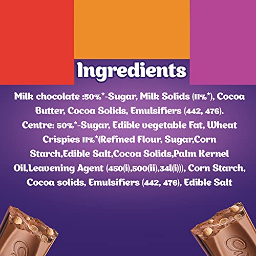 Cadbury Dairy Milk Crispello Chocolate Bar, 35g- Pack of 15 -  Chocolates in Sri Lanka from Arcade Online Shopping - Just Rs. 4839!