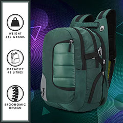 Martucci Jersey 45L Casual Waterproof Laptop Backpack/Office Bag/School Bag/College Bag/Business Bag/Unisex Travel Backpack(Teal) -  School Bags in Sri Lanka from Arcade Online Shopping - Just Rs. 6044!