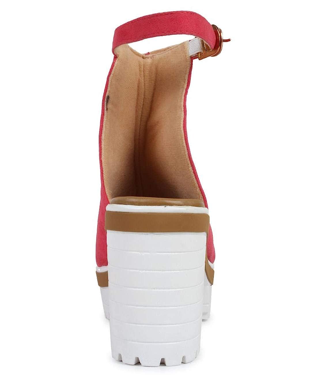 Fashion Box Women's Block Heel Slip On Sandal -  Fashion Sandals in Sri Lanka from Arcade Online Shopping - Just Rs. 5099!