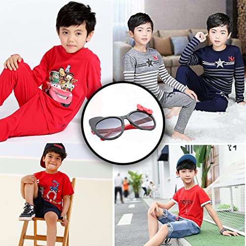 SYGA Kids Goggles, Modern Stylish Eyewears for Boy's and Girls, BowTie Style - Black -  Kids Unisex Sunglasses in Sri Lanka from Arcade Online Shopping - Just Rs. 3083!