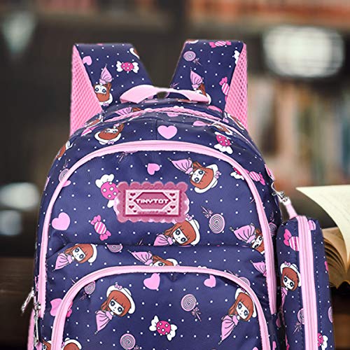 Tinytot 26 Litre, Stylish & Trendy Water Resistant Hi Storage School Collage Travel Backpack Bag with Pencil Pouch, for Girls & Women, 2nd Standard onward, 18 Inch Blue -  School Bags in Sri Lanka from Arcade Online Shopping - Just Rs. 6270!