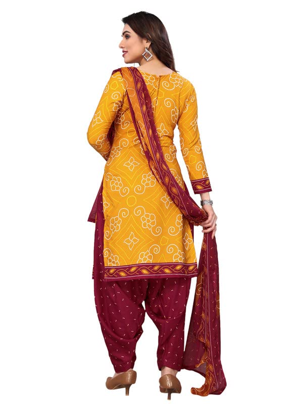 SIRIL Women's Crepe Printed Unstitiched Dress Material -  salwar suits in Sri Lanka from Arcade Online Shopping - Just Rs. 4299!
