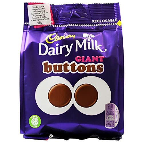 Cadbury Dairy Milk Giant Button, 95 g -  Chocolates in Sri Lanka from Arcade Online Shopping - Just Rs. 3622!