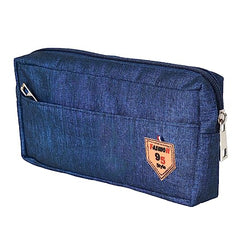 AQBAH Multi-Utility Pocket Large Capacity Pencil Case Canvas Pouch with 3 Zippers School Supply Organizer for Students, Stationery Box,3 Compartment, Space Pen/Pencil Box for Kids,Boys & Girls Gift (Pack of 1, Blue) -   in Sri Lanka from Arcade Online Shopping - Just Rs. 1644.99!