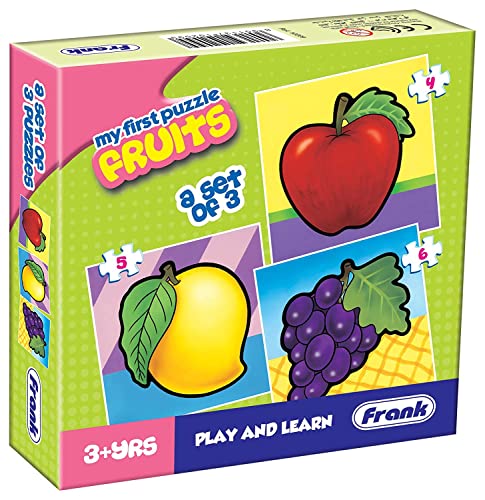 Frank - 10209 Fruits, Animals Puzzle for 3 Years Old Kids and Above, Fun and Challenging | Educational Toys and Games for Focus, Memory, Mental Boost pack of 1 -  Educational Toy in Sri Lanka from Arcade Online Shopping - Just Rs. 2478!