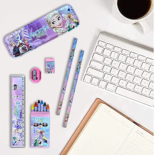 Frozen Stationary Kit for Girls Pencil Pen Book Eraser Sharpener - Stationary Kit Set for Girls/Birthday Gift -  Stationery Sets in Sri Lanka from Arcade Online Shopping - Just Rs. 2290!