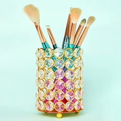 CentraLit Crystal Pen Stand Makeup Brush Holder Office Pen Pencil Holder Decorative Pen Stand Organizer for Office Desk, Kids Study Table - Makeup Brush Holder Accessory, Toothbrush Holder ,Table Accessories -  Pen Holders in Sri Lanka from Arcade Online Shopping - Just Rs. 4206!