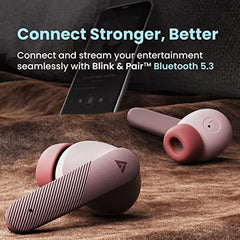 Boult Audio Z25 True Wireless in Ear Earbuds with 32H Playtime, 45ms Low Latency, Type-C Fast Charging (10=150Mins), Made in India, Zen ENC Mic, 13mm Bass Drivers, Bluetooth 5.3 Ear Buds (Candy Cane) -  Earphones in Sri Lanka from Arcade Online Shopping - Just Rs. 6644!