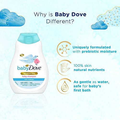 Baby Dove Rich Moisture Baby Shampoo 200 ml, Mild No Tears Shampoo - Hypoallergenic, No Sulphates, No Parabens -  Baby Shampoos in Sri Lanka from Arcade Online Shopping - Just Rs. 1990!