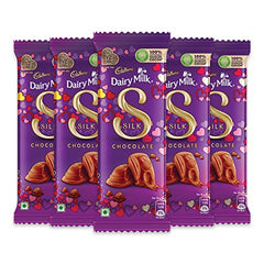 Cadbury Dairy Milk Silk Chocolate, Bar 60g (Pack of 5 x 60g) -  Chocolates in Sri Lanka from Arcade Online Shopping - Just Rs. 4289!