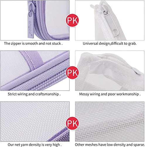 FineMoe Grid Mesh Pen Pencil Pouch for Girls & Boys,Light Multi-Purpose Cosmetics Bag Travel Aesthetic Pencil Case for School - Organize Pens Stationary Box College School Office Supplies(Purple) -  Pencil Cases in Sri Lanka from Arcade Online Shopping - Just Rs. 3889!