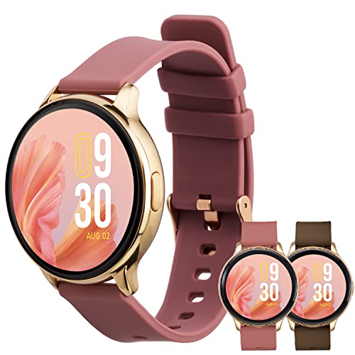 Vibez by Lifelong Smartwatch for Women with 2 Silicone Straps, Bluetooth Calling, 1.28" HD Display, Multiple Watch Faces, Sports Modes, Health Tracking (VBSWW27,Emerald) -  Women's Smartwatches in Sri Lanka from Arcade Online Shopping - Just Rs. 18260!