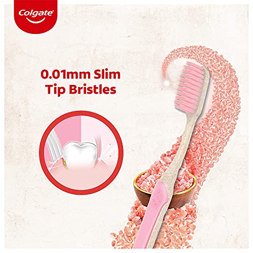 Colgate SlimSoft Himalayan Salt Soft Bristles Manual Toothbrush for adults, 3 Pcs (Buy2 Get1), Soft Bristles for Healthier Gums, Multicolor -  Manual Toothbrushes in Sri Lanka from Arcade Online Shopping - Just Rs. 1921!