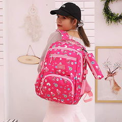Tinytot 26 Litre, Stylish & Trendy Water Resistant Hi Storage School Collage Travel Backpack Bag with Pencil Pouch, for Girls & Women, 2nd Standard onward, 18 Inch -  School Bags in Sri Lanka from Arcade Online Shopping - Just Rs. 5999!