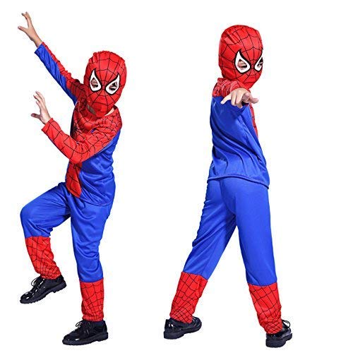 Kid's Cotton Blend Spiderman Superhero Dress ( Blue, Red) -   in Sri Lanka from Arcade Online Shopping - Just Rs. 4590!