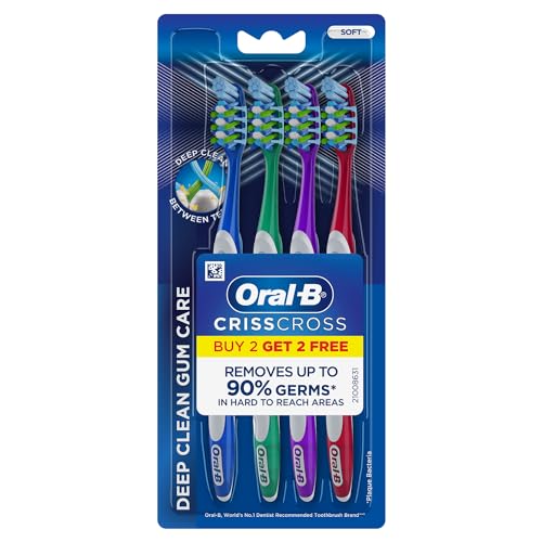 Shop in Sri Lanka for Oral B Pro Health Gum Care Soft Toothbrush for adults(Manual,Buy 2, Get 2 Free), Multicolor - Back to results from Oral B - Shop at Selekt